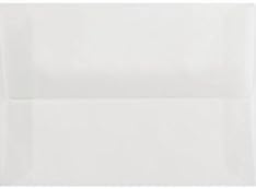 LUXPaper A10 Invitation Envelopes | Peel & Press | 6" x 9 1/2" | Clear by LUXPaper