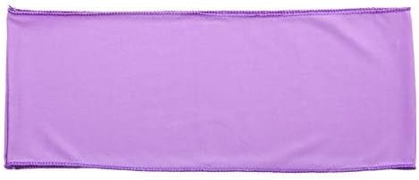 VDS Pack of 25 PCS | Light Purple | Spandex Chair Sashes Bows Without Buckle | - Image 4