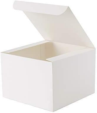 GEFTOL Gift Box 20 Pack 6 x 6 x 4 inches Fold Box Paper Gift Box Bridesmaids by GEFTOL