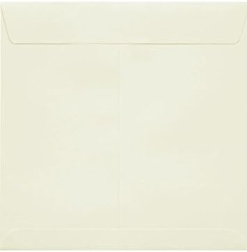 LUXPaper Square Invitation Envelopes | Peel & Press | 8 1/2" x 8 1/2" | Natural by LUXPaper