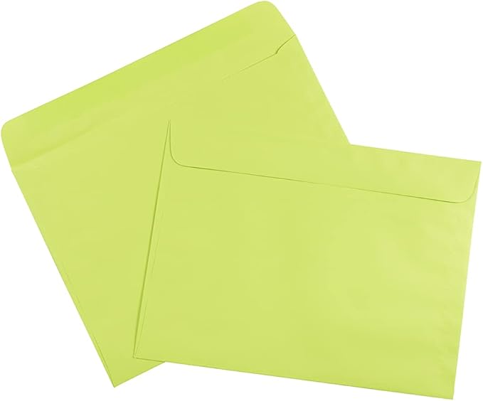 JAM PAPER 9 x 12 Booklet Colored Envelopes - Image 5