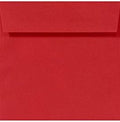 LUXPaper Square Invitation Envelopes | Peel & Press | 7" x 7" | Ruby Red | by LUXPaper