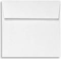 LUXPaper Square Invitation Envelopes | Peel & Press | 6 1/2" x 6 1/2" | White by LUXPaper