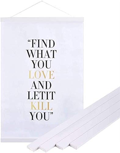 30x20 30x40 30x30 Poster Frame, Magnetic Light Wood Wooden Frame Hanger - Image 7