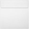 LUXPaper Square Invitation Envelopes | Peel & Press | 5 3/4" x 5 3/4" | White | by LUXPaper