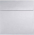 LUXPaper Square Invitation Envelopes | Peel & Press | 5 1/4" x 5 1/4" | Silver by LUXPaper