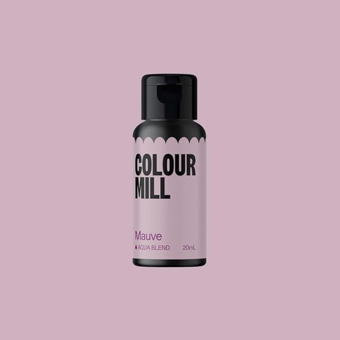 Colour Mill Aqua Blend Water-Based Food Coloring, 20 Milliliters Mauve - Image 3