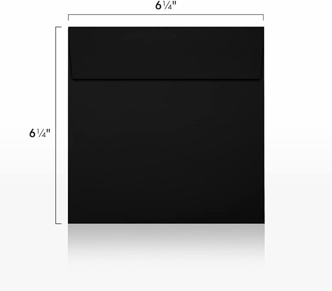 LUXPaper Square Invitation Envelopes | Peel & Press | 6 1/2" x 6 1/2" | - Image 3