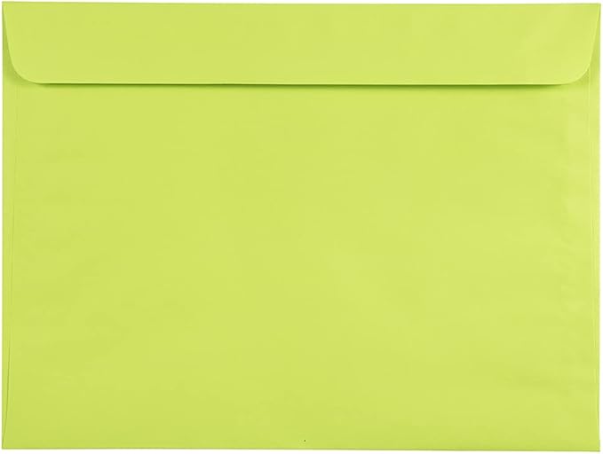 JAM PAPER 9 x 12 Booklet Colored Envelopes by JAMPaper