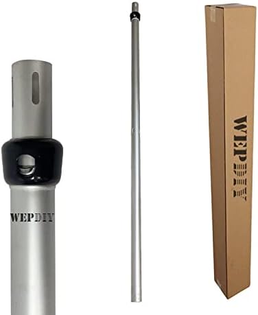 Portable Pipe and Drape Heavy Duty Backdrop Stand, ADJ Metal Frame and Heavy by WEPDIY