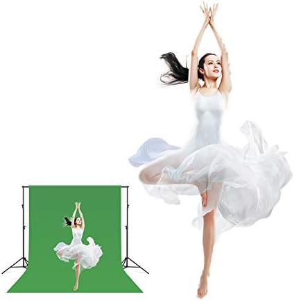 Green Screen Backdrop 6x9ft Photo Backdrop Chromakey Muslin Portrait Green - Image 5