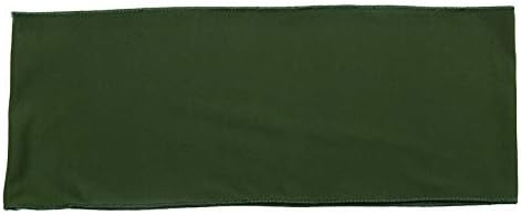 VDS Pack of 150 PCS | Olive Green | Spandex Chair Sashes Bows Without Buckle | - Image 3