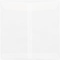 LUXPaper Square Invitation Envelopes | 9 1/2" x 9 1/2" | Clear Translucent | by LUXPaper