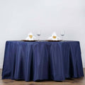Efavormart Round Tablecloth, 132 Inch Stain & Wrinkle Resistant Washable Table by efavormart