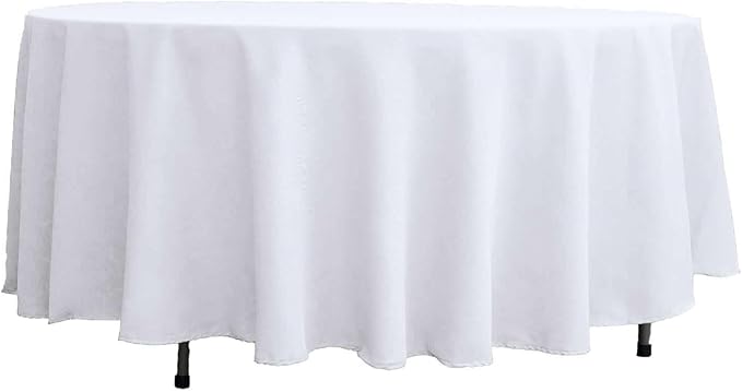 Efavormart Round Tablecloth, 108 Inch Stain & Wrinkle Resistant Washable Table - Image 6