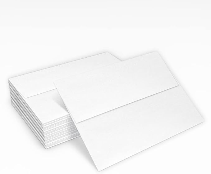 LUXPaper A7 Invitation Envelopes | Peel & Press | 5 1/4" x 7 1/4" | Crystal - Image 5