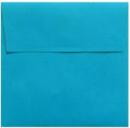 LUXPaper Square Invitation Envelopes | Peel & Press | 7" x 7" | Pool Blue | by LUXPaper