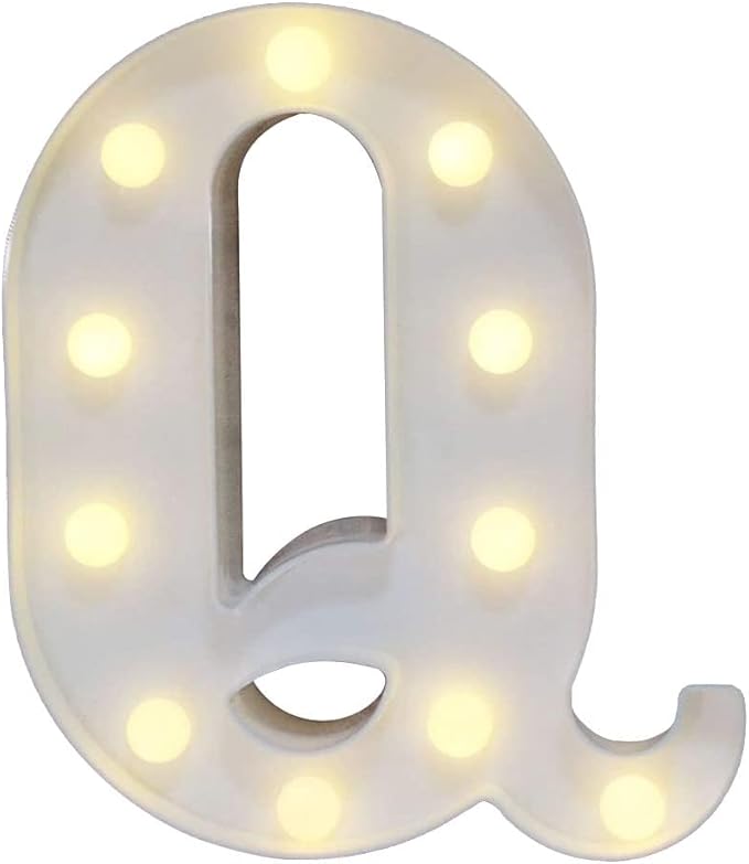 Pooqla LED Marquee Letter Lights Sign, Light Up Alphabet Letter - Image 3
