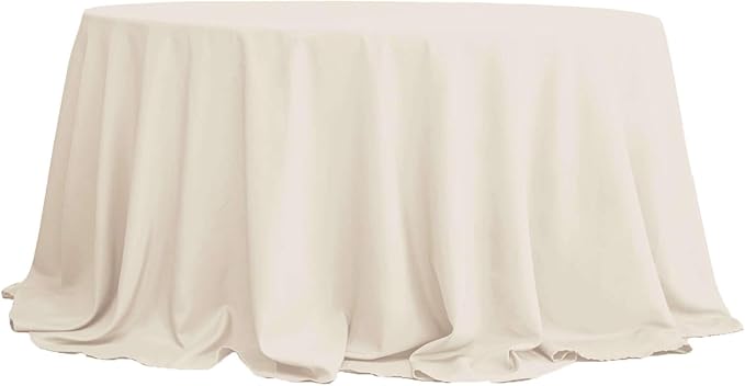 Efavormart Round Tablecloth, 132 Inch Stain & Wrinkle Resistant Washable Table - Image 6