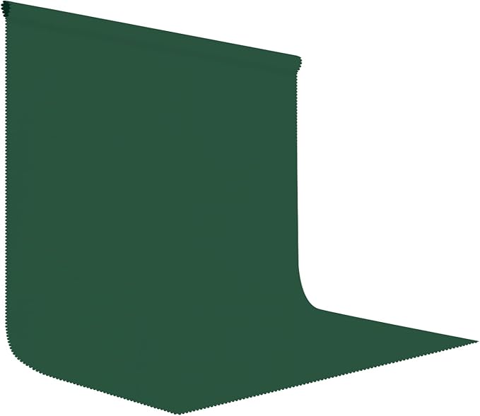 10x10FT Dark Green Screen Backdrop Photography Green Background by LYLYCTY
