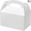 Bonfasvo Gift Boxes 30 Pack 6.2x3.5x3.5 inches White Fold Kraft Paper Boxes by Bonfasvo