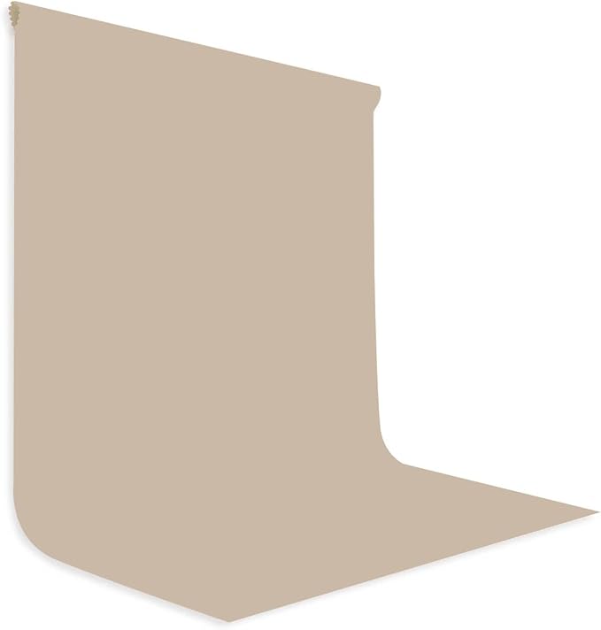 Large Screen Backdrop 10x10FT Beige Background Cloth Photo Studio Shooting Props by LYLYCTY