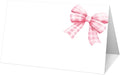 25 Bow Place Cards for Table Seating, Watercolor Wedding Name Place Card by Yuansail