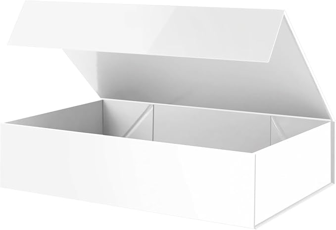PACKHOME Extra Large Gift Box 17.5x11.3x4.3 Inches, Sturdy Shirt Box by PACKHOME