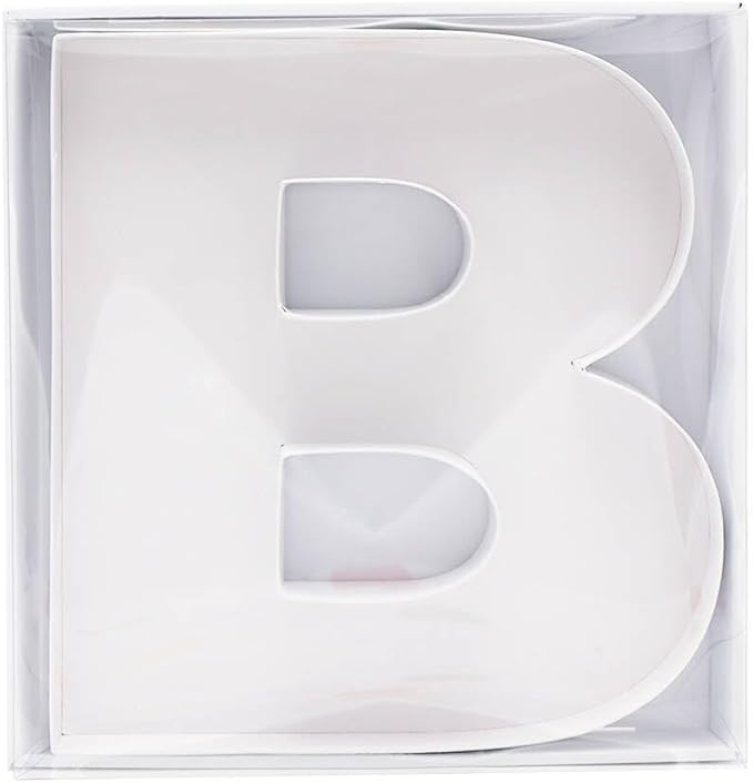 12" Fillable Cardboard Letter Charcuterie Gift Cupcake Box - Image 3