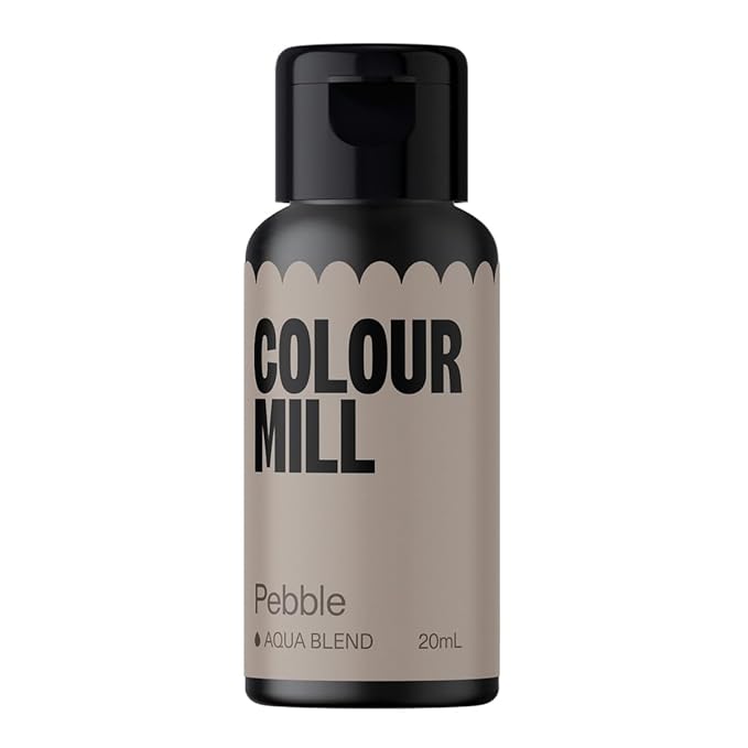 Colour Mill Aqua Blend Water-Based Food Coloring, 20 Milliliters Pebble by ColourMill