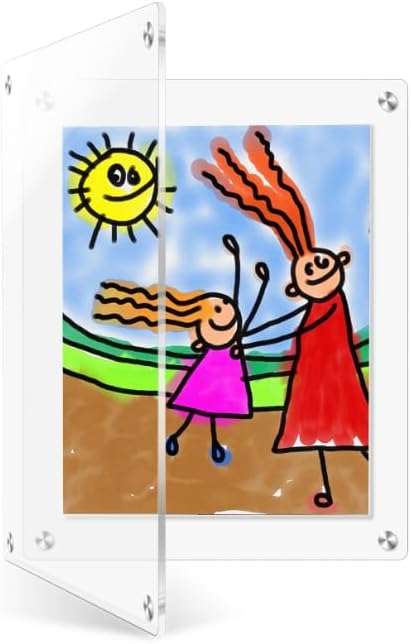 11X14 Acrylic Floating Picture Frame by JUOIFIP