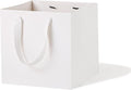 White Paper Gift Bag Small Square Bottom Paper Bags by L%C3%B3ngF%C3%A8ngCh%C3%A9ngXi%C3%A1ng