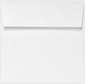 LUXPaper Square Invitation Envelopes | Peel & Press | 7" x 7" | White | 70lb. by LUXPaper