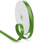 5/8 Inch 100 Yards Satin Ribbon Army Green, Solid Color Fabric Ribbon by HimBen