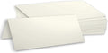 Hamilco Blank Tent Name Place Table Cards 3 1/2" x 11" Folded Card Stock by Hamilco