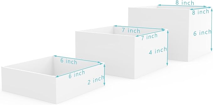 Buffet Risers, Food Risers for Buffet Table, Display Stand Shelf for Catering - Image 5