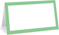 25 Pack Green Border Place Cards, Editable Name Cards by WwongxianB
