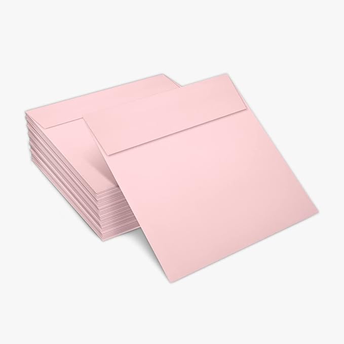 LUXPaper Square Invitation Envelopes | Peel & Press | 6 1/2" x 6 1/2" | Candy - Image 5