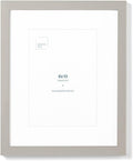 Opposite Wall - 8x10 in - Real Wood Grey Picture Frame - Lightweight, Versatile by OppositeWall