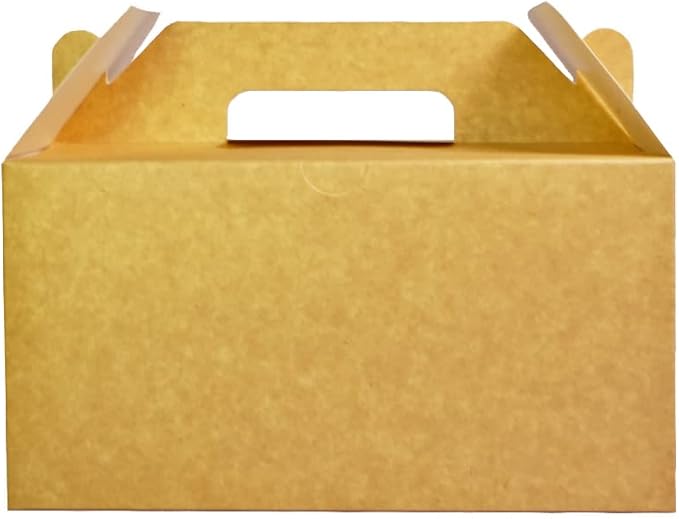 PandaPandaPPS 50 Pack Brown Gable Boxes by PandaPandaPPS