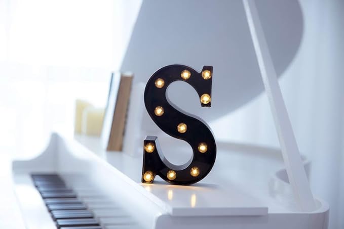 Foaky Black LED Marquee Number Lights Sign Light Up Marquee Number Lights Sign - Image 2