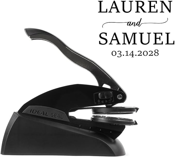 Personalized Wedding Embosser | Custom Made - Image 3