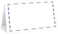 25 Pack Purple Lines Place Cards, Editable Name Cards by WwongxianB