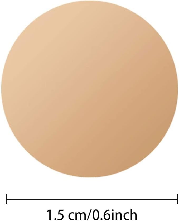 Rose Gold Foil Confetti, Round Dots Glitter Table Confetti, Sparkling - Image 2
