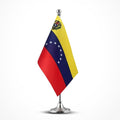 Venezuela Flag Venezuelan Flags, Small Mini Venezuelan Desk Flag, Used by Mflagperft