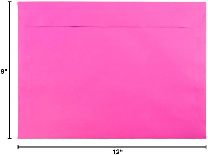 JAM PAPER 9 x 12 Booklet Colored Envelopes - Image 3