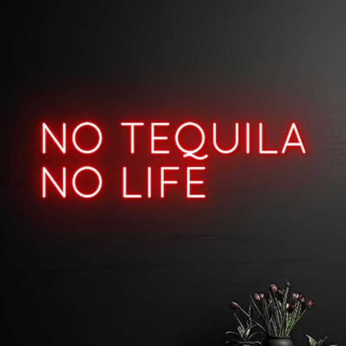No Tequila No Life Neon Sign, No Tequila No Life Led Light, Tequila Led Sign - Image 3