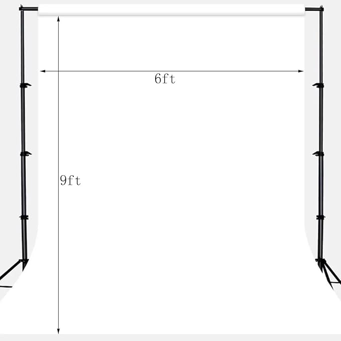 Solid Photography Backdrop Background Chromakey Muslin Portrait Background - Image 3