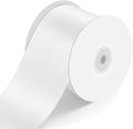 3" Wide x 25 Yards Single Face Polyester Satin Ribbon, Satin Ribbon by KMERLIFE