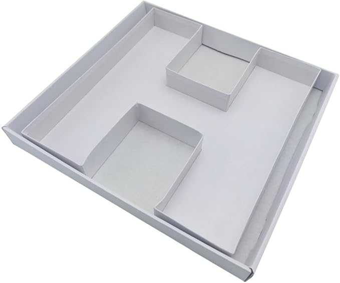 12" Fillable Cardboard Letter Charcuterie Gift Cupcake Box - Image 3